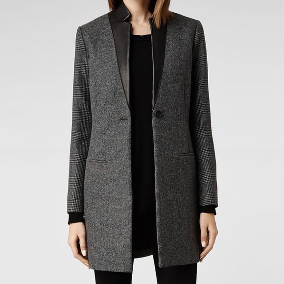 NWOT All Saints Lorie Tula Jacket 2 - Picture 2 of 6